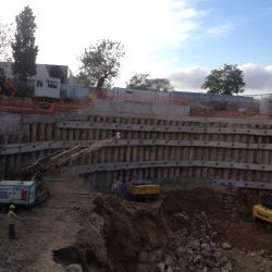 Kazıklı - Ankrajlı İksa Duvarı
